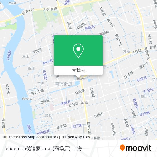 eudemon优迪蒙omall(商场店)地图