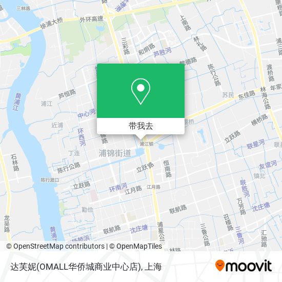 达芙妮(OMALL华侨城商业中心店)地图