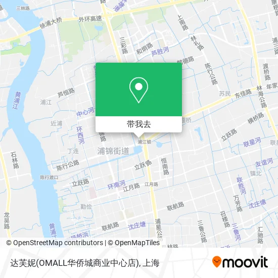 达芙妮(OMALL华侨城商业中心店)地图