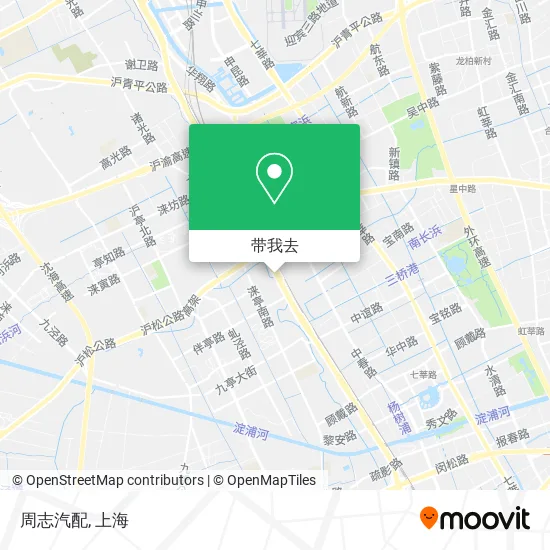 周志汽配地图