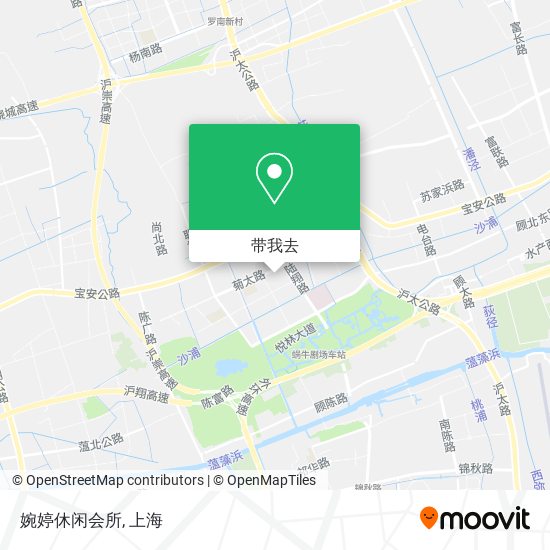 婉婷休闲会所地图