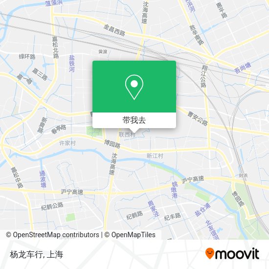 杨龙车行地图