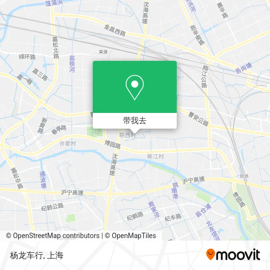 杨龙车行地图