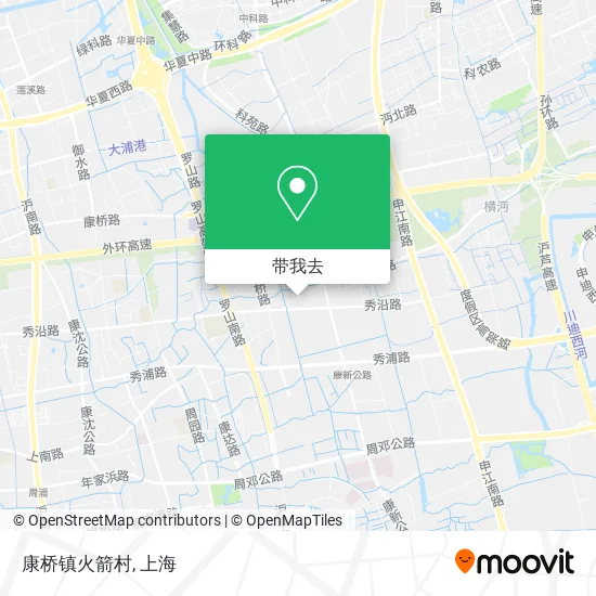 康桥镇火箭村地图