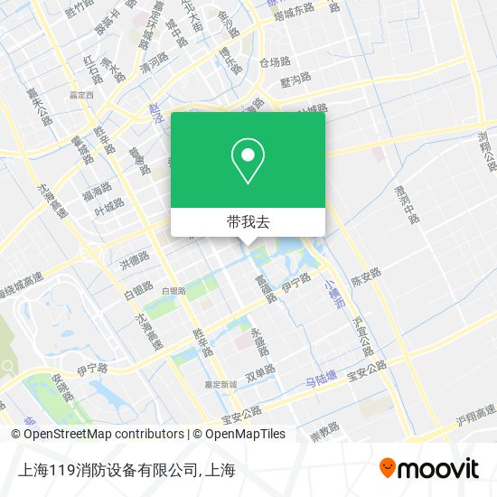 上海119消防设备有限公司地图