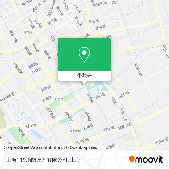 上海119消防设备有限公司地图