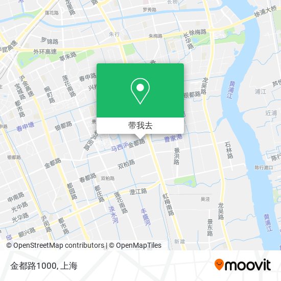 金都路1000地图