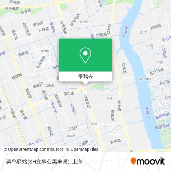 菜鸟驿站(SH立事公寓丰巢)地图