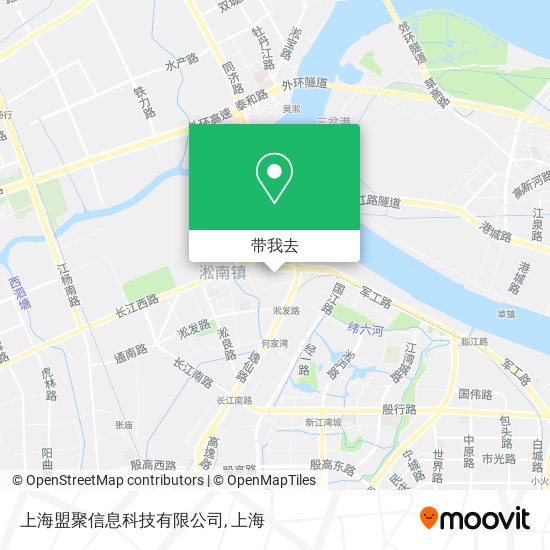 上海盟聚信息科技有限公司地图