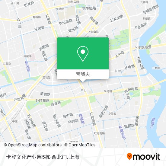 卡登文化产业园5栋-西北门地图