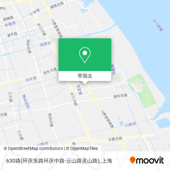 630路(环庆东路环庆中路-云山路灵山路)地图