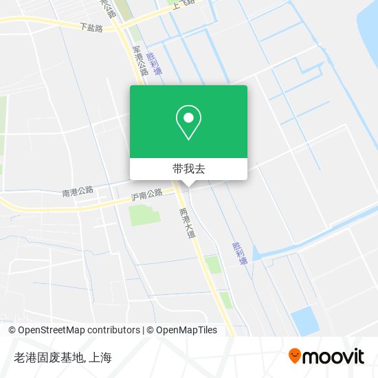 老港固废基地地图