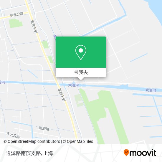 通源路南滨支路地图