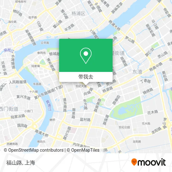 福山路地图