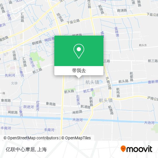 亿联中心摩居地图
