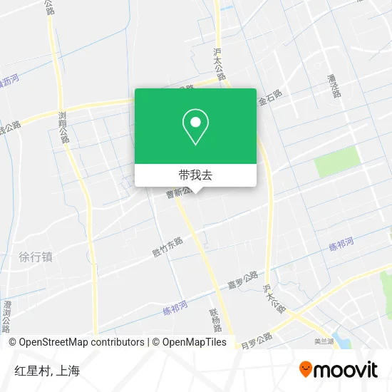 红星村地图