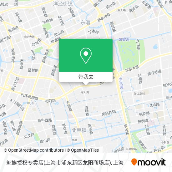 魅族授权专卖店(上海市浦东新区龙阳商场店)地图