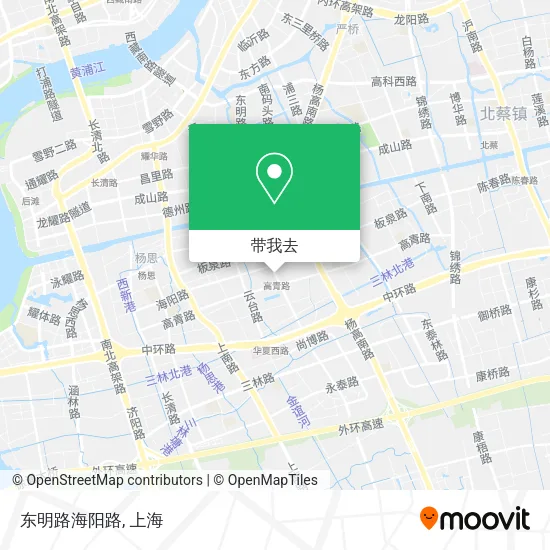 东明路海阳路地图