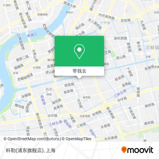 科勒(浦东旗舰店)地图