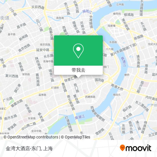 金湾大酒店-东门地图