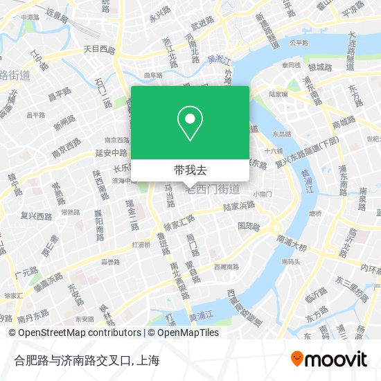 合肥路与济南路交叉口地图