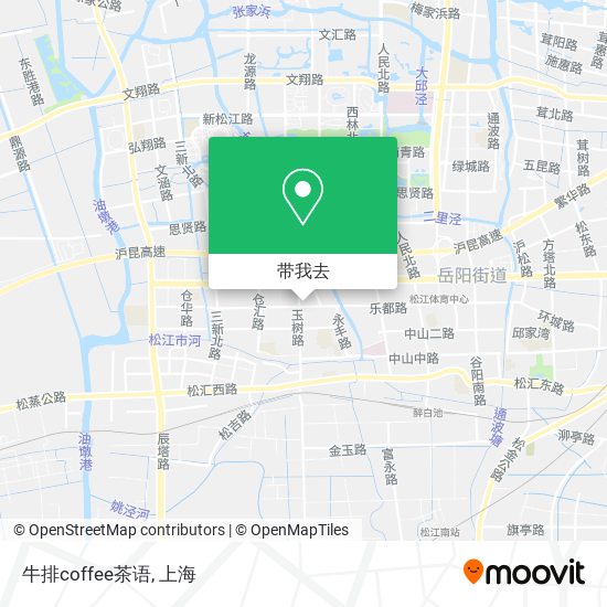 牛排coffee茶语地图