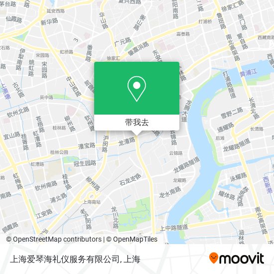 上海爱琴海礼仪服务有限公司地图