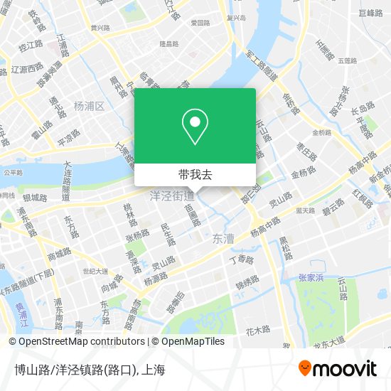 博山路/洋泾镇路(路口)地图