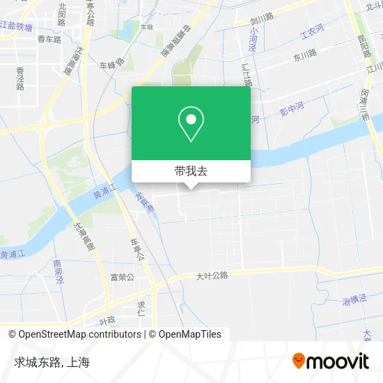 求城东路地图
