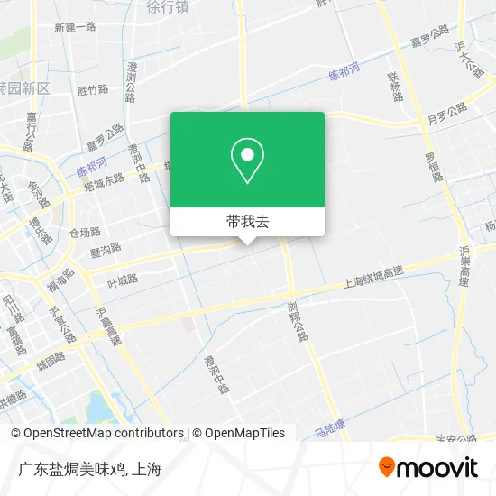 广东盐焗美味鸡地图
