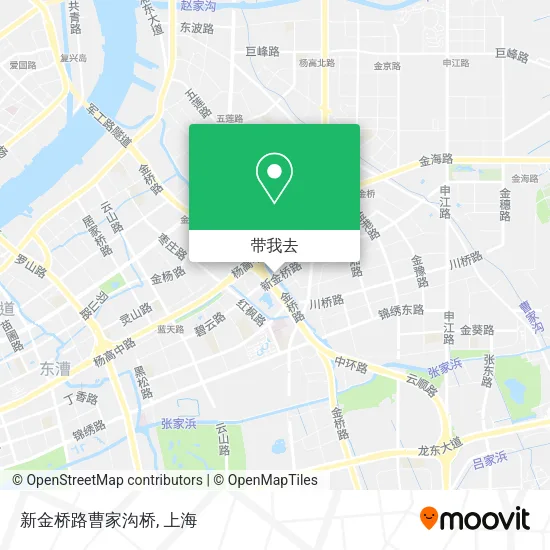 新金桥路曹家沟桥地图