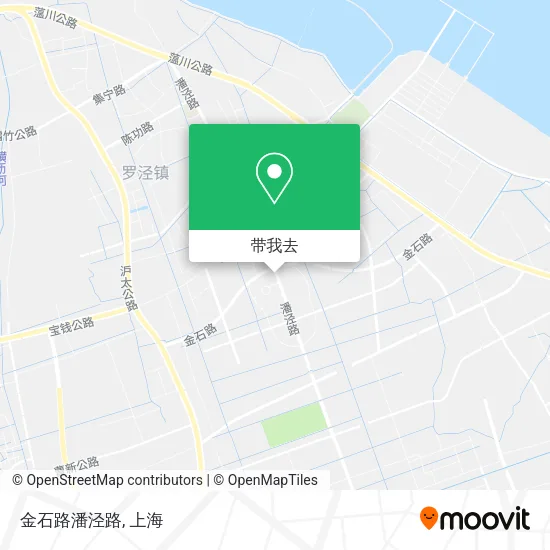 金石路潘泾路地图