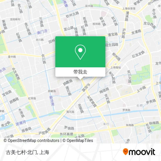 古美七村-北门地图