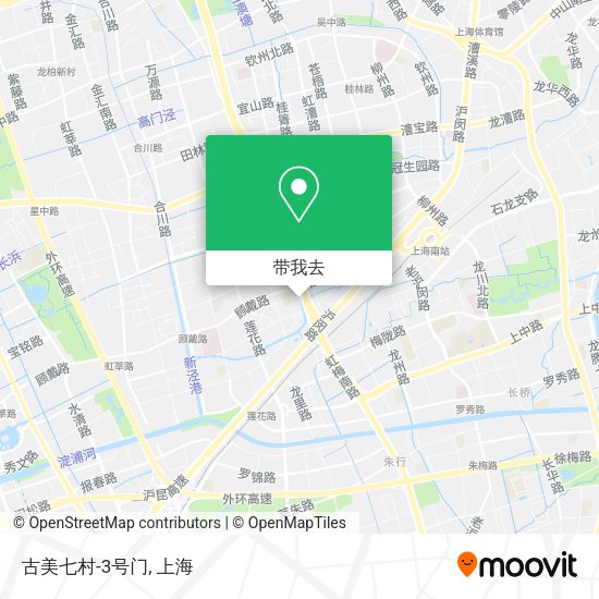 古美七村-3号门地图