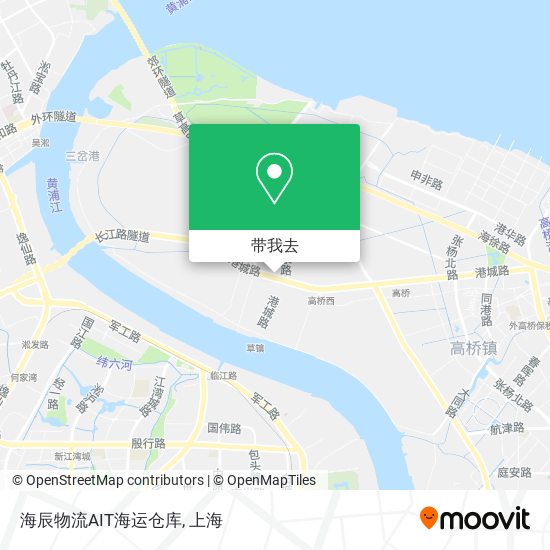 海辰物流AIT海运仓库地图