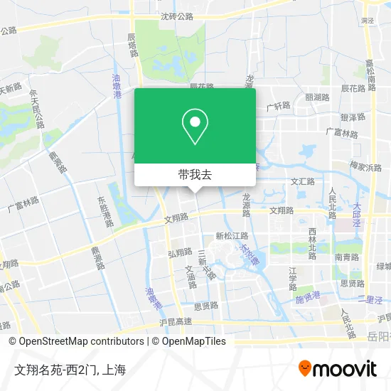 文翔名苑-西2门地图