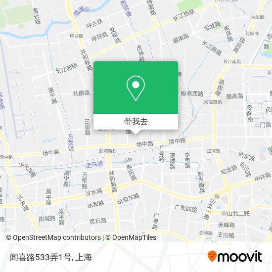 闻喜路533弄1号地图