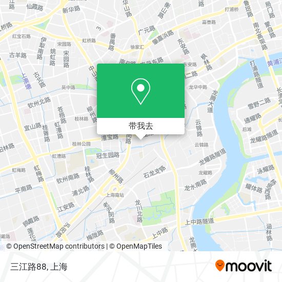 三江路88地图