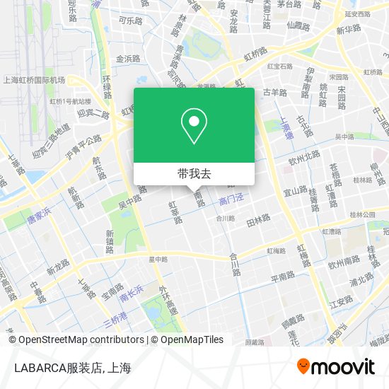 LABARCA服装店地图