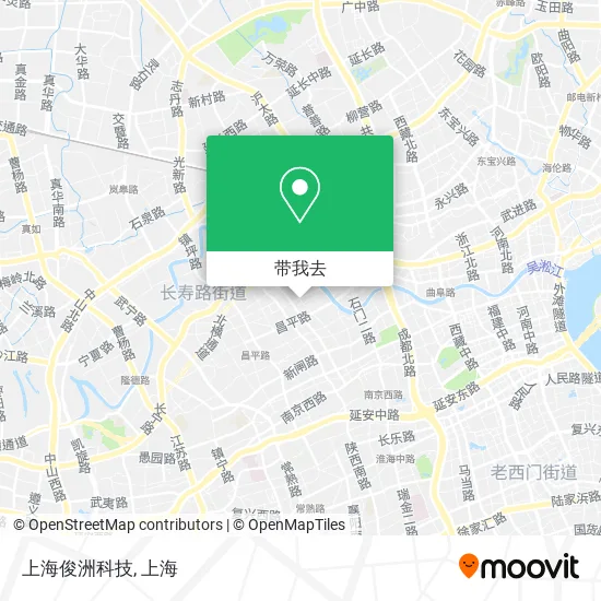 上海俊洲科技地图
