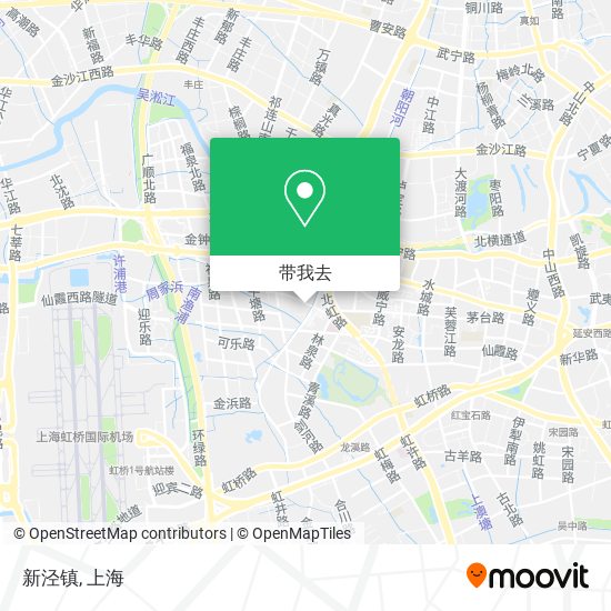 新泾镇地图