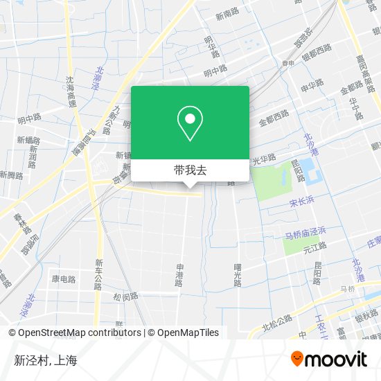 新泾村地图