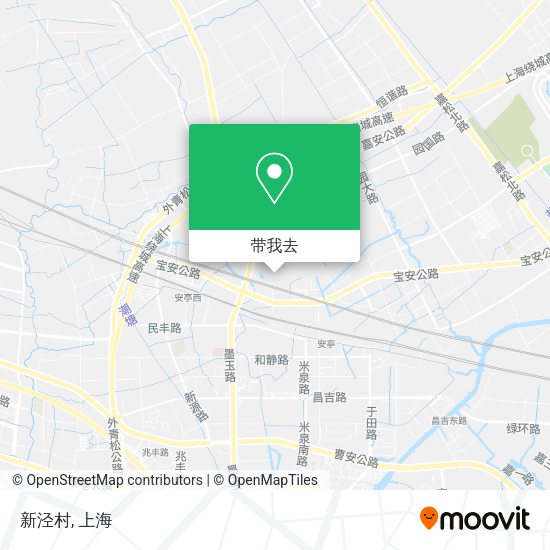 新泾村地图