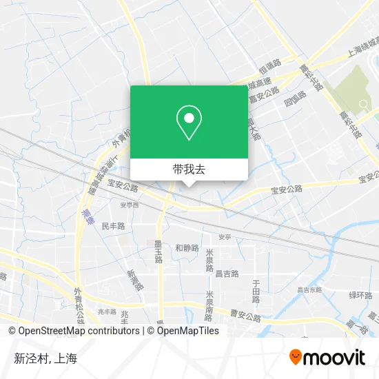 新泾村地图