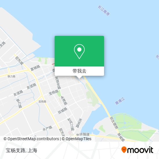 宝杨支路地图