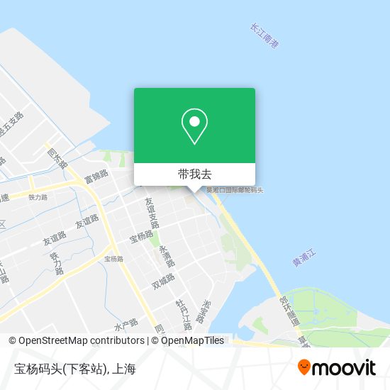 宝杨码头(下客站)地图