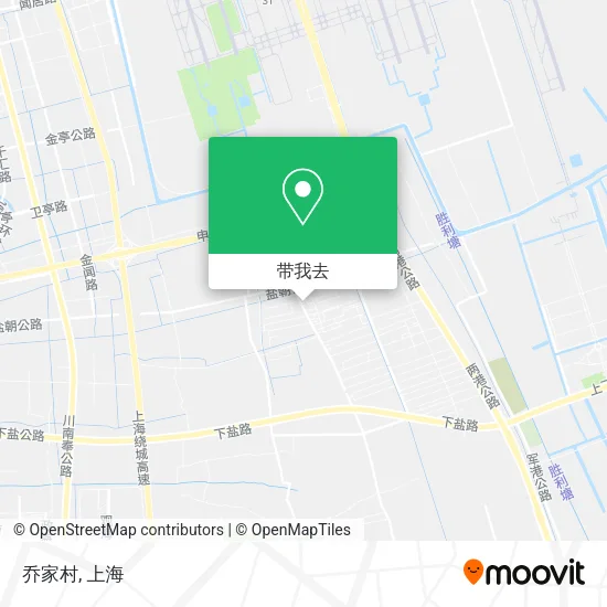 乔家村地图