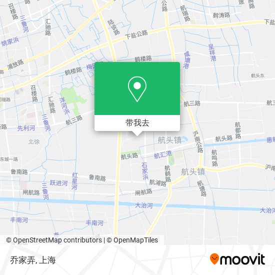 乔家弄地图