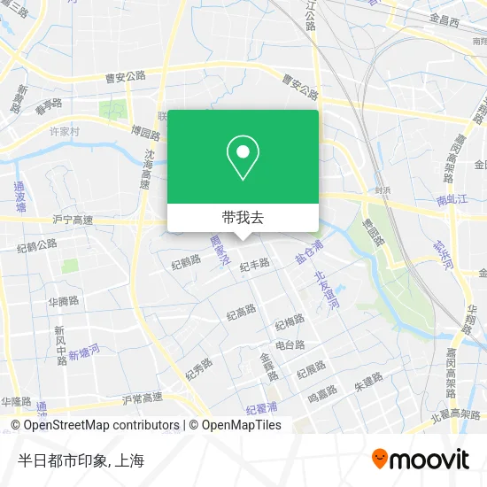 半日都市印象地图