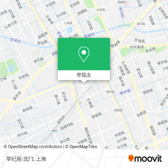 莘纪苑-北门地图